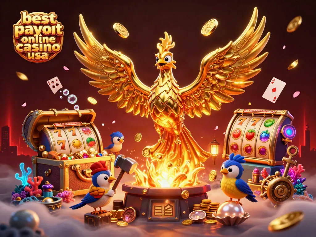 Engage with the best payout online casino usa showcasing immersive golden phoenix casino scene.