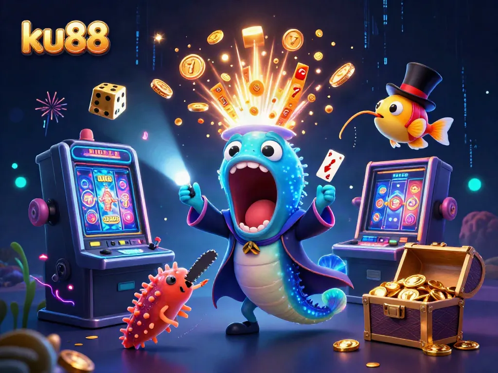 Discover ku88's thrilling casino magic with vibrant characters and rich game elements in 3D.