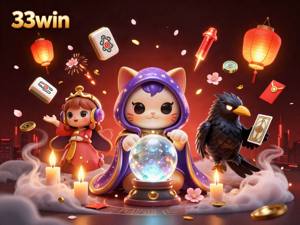 33win offers an enchanting casino experience with mystic elements and vibrant themes.