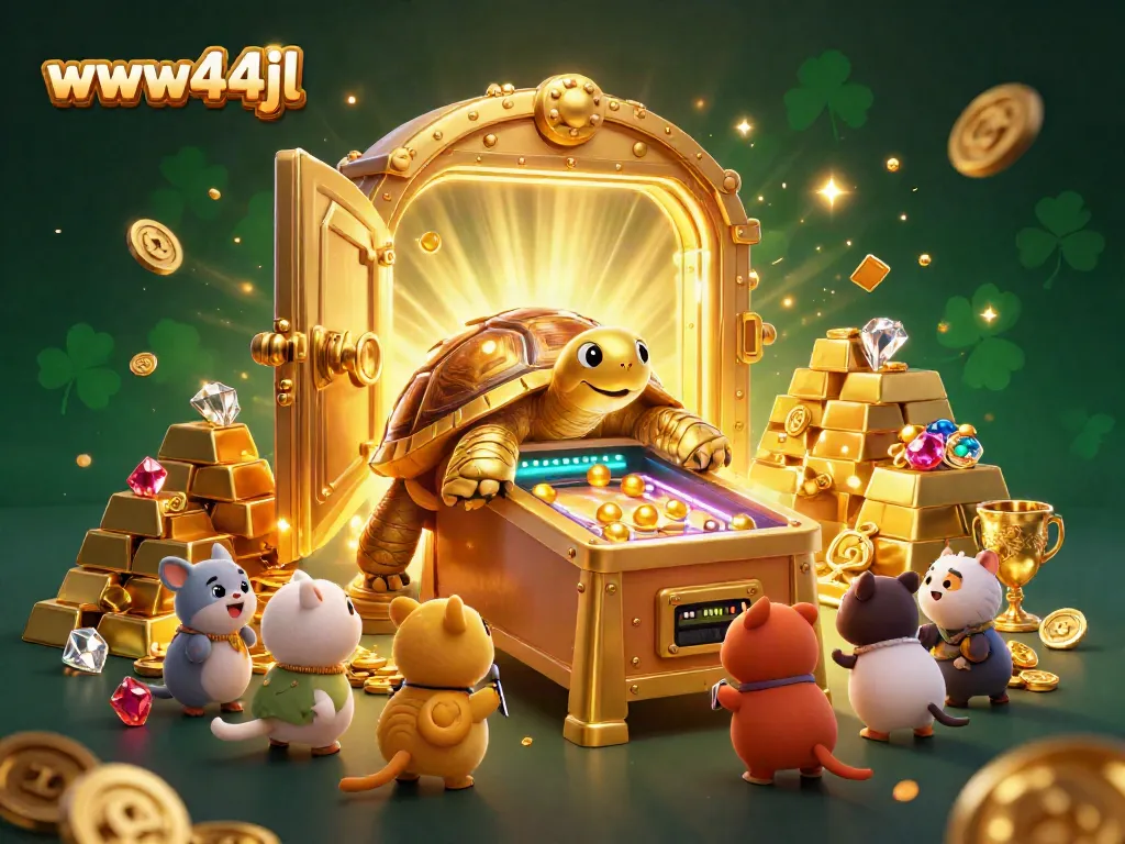 Engage in vibrant gaming action with www44jl in a colorful casino scene.