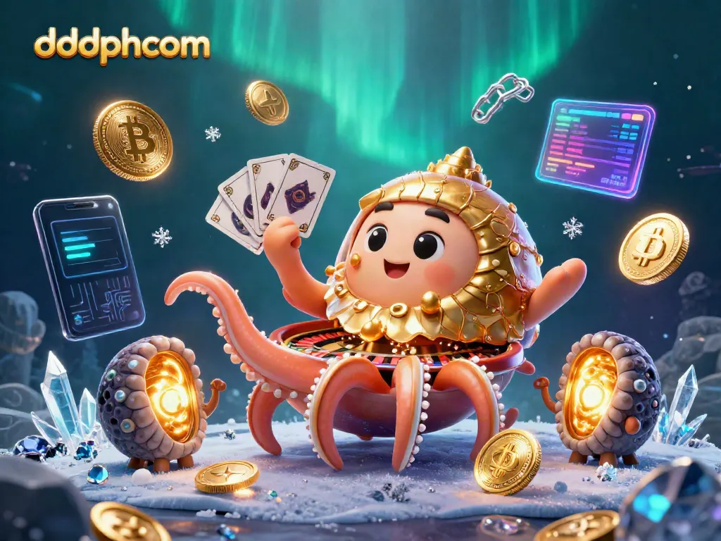 Spin the roulette with dddphcom's giant nautilus while enjoying vibrant casino elements.
